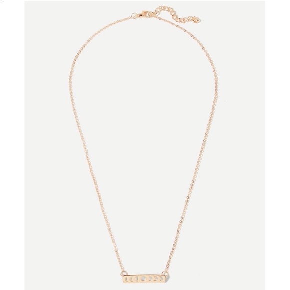 🎁 5/$35 || 🌙 Phases Bar Necklace - Picture 3 of 3